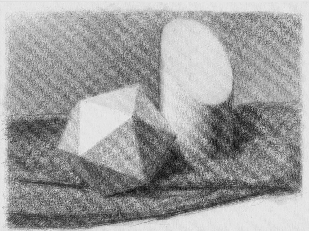 drawing done at szkola-rysunku-pryzmat, drawing and painting course ad